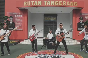 Rutan Kelas I Tangerang  Promosikan Video Musik Hasil Karya WBP
